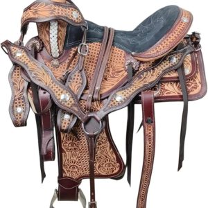 Western Barrel Racing Saddle