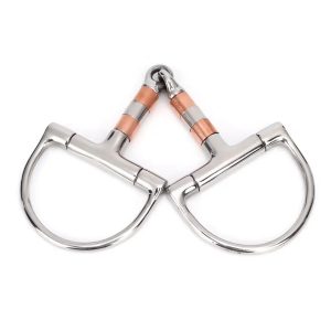 High-quality equestrian snaffle bit