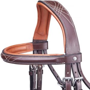 Racing Horse Bridle with Soft Satin Nylon Halter