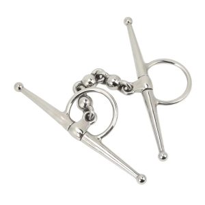 Premium stainless steel full cheek snaffle bit