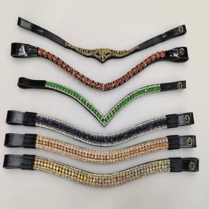 Upgrade your horse tack with our soft leather browbands