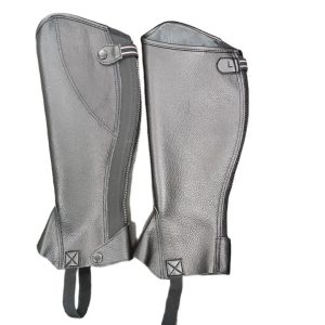 Unisex equestrian half chaps for adults and kids