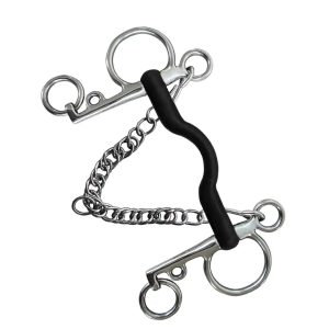 Western-style horse gag bit