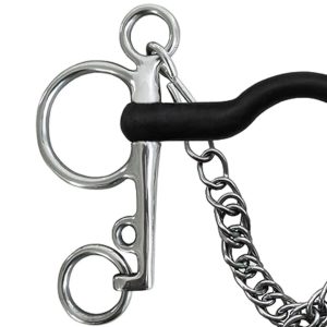 Western-style horse gag bit