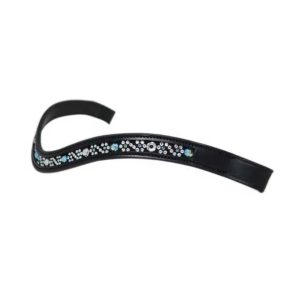Stylish leather browbands