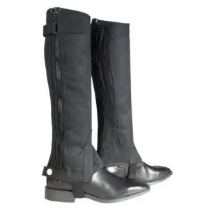 Ride in comfort and confidence with our genuine leather riding chaps