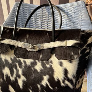 Genuine Cowhide Leather Tote Bag